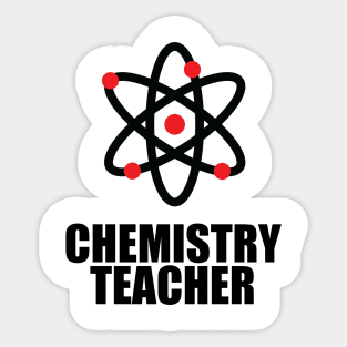 Chemistry Teacher Sticker